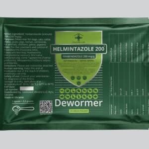HELMINTAZOLE 200 mg Fenbendazole panacur for dogs