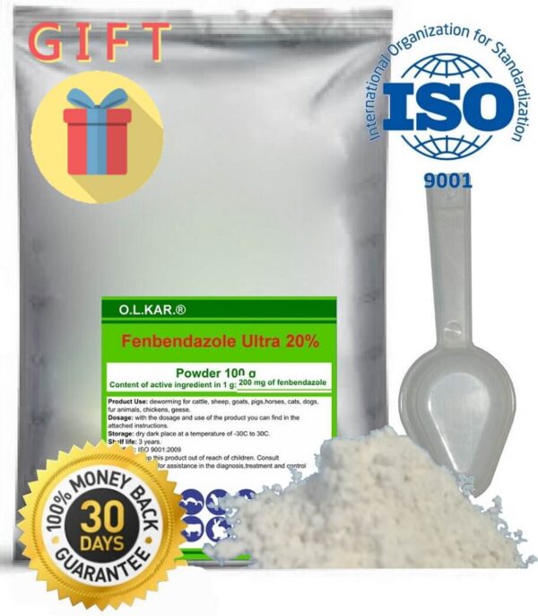 FENBENDAZOLE Panacur for dogs Safe Guard powder