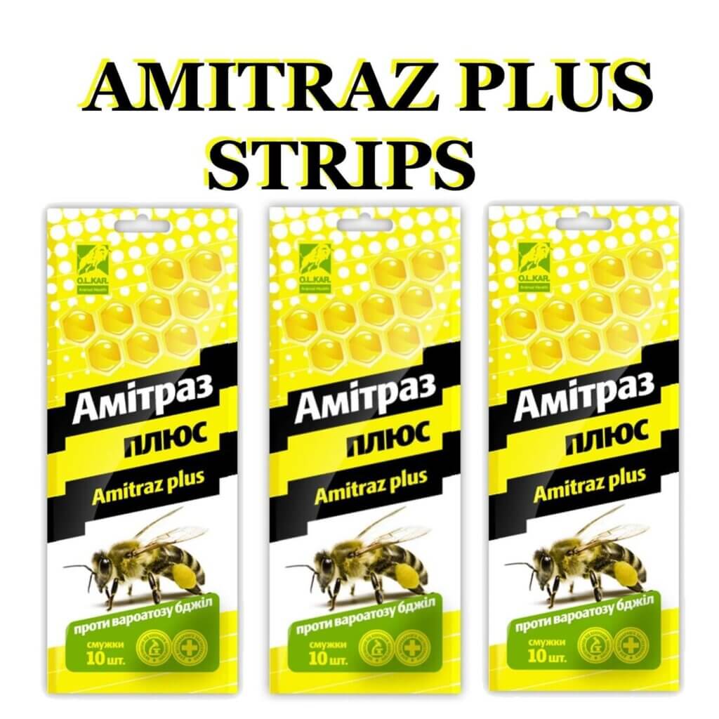 Beekeeping Amitraz Plus Strips Prevention of Varroatosis Varroa 100 Strips . 