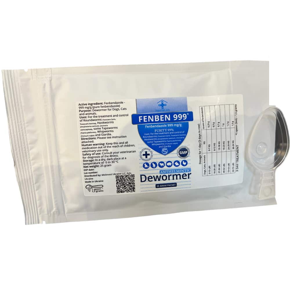 Fenbendazole Powder 100g Dewormer Panacur Safe Guard Pig/cattle/Horse/Poultry 