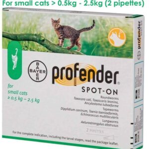 profender for spot on for sale pet medications