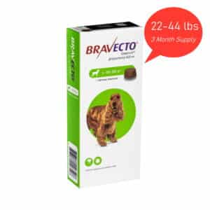 Bravecto Chews for Dogs 22-44 lbs