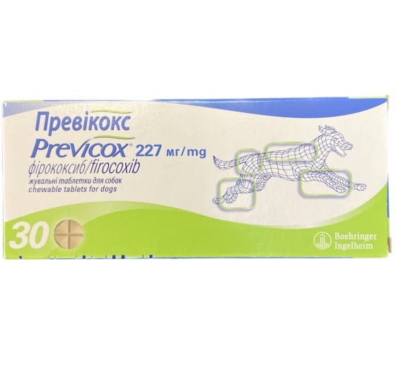 Previcox 227 Chewable tablets for dogs ✓ Without vet prescription