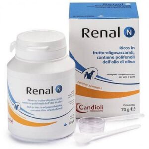 Renal N for the treatment of adult dogs and cats with renal insufficiency, 70 g powder