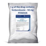 Brovdazol 50 mg/g Dewormer FENBENDAZOLE Powder for oral use 1000g (2.2lb)
