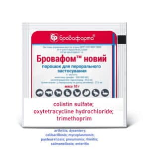 colistin sulfate oxytetracycline hydrochloride trimethoprim