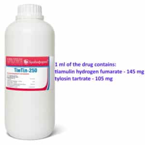 tiamulin hydrogen fumarate tylosin tartrate