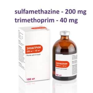 sulfamethazine-trimethoprim solution