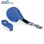 Flexi Retractable Dog Leash Click-3 tape (0.5 m, 35 kg) blue