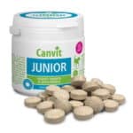 Canvit junior SUPPLEMENTS Vitamin complex for the full development of the young body of puppies and young dogs