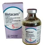Metacam® 5 mg ml solution for injection in 1 ml contains 5 mg of meloxicam