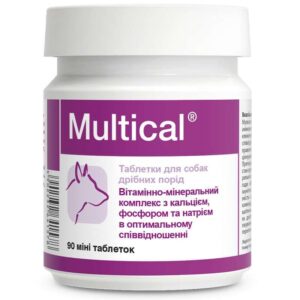 Multical minerals and vitamins for dogs mini