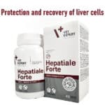 Protection and recovery of liver cells for dogs