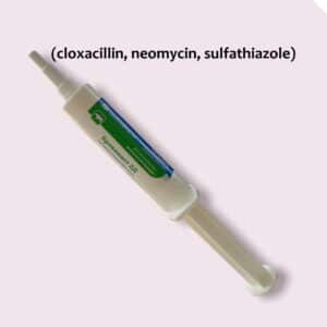 cloxacillin, neomycin, sulfathiazole