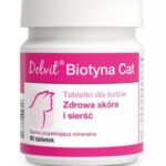 Dolvit Biotin Cat Healthy and beautiful coat complex for Cats,  90 tablets