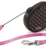 Flexi leash Retractable-Color wire S (5 m, 12 kg) pink