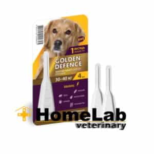 Drops on the withers from parasites for dogs weighing 30-40 kg, 4 ml