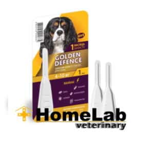 Drops on the withers from parasites for dogs weighing 4-10 kg, 1 ml