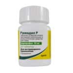 Carprofen treatment for dogs osteoarthritis, degenerative diseases of the joints