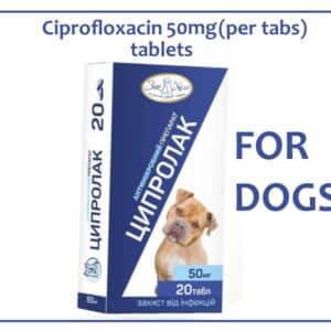 ciprofloxacin 50 mg for dogs and cats