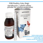 ciprofloxacin, colistin sulfate