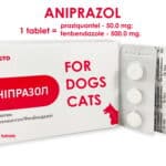praziquantel 50 mg Fenbendazole 500 mg for dogs and cats dewormer