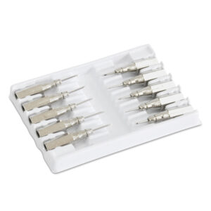 Needle reusable with a carving of 0.7 × 8.0 mm 10 pcs