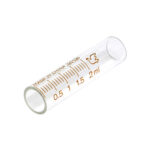 Glass cylinder parts for automatic syringe type C and Type D 2.0 ml