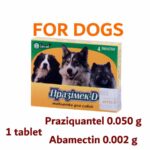 PRAZIMEC - D® Tablets for dogs (praziquantel, abamectin)
