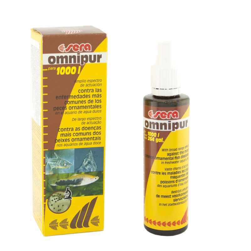 Sera (Sera) Omnipur - A remedy for fish from fungi and bacteria Sera (Sera) Omnipur - A remedy for fish from fungi and bacteria