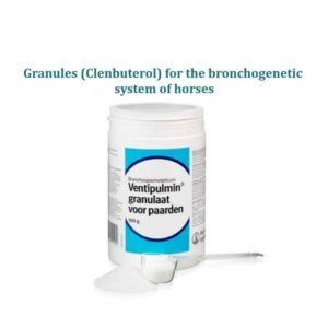 granules (Clenbuterol) for the bronchogenetic system of horses
