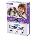 Natural flea control tablets for Dogs and Cats 2,5-5kg (5-11lbs)
