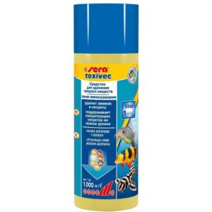 Sera Toxivec - Means for fast purification of water in an aquarium