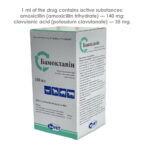 amoxicillin clavulanic acid injected