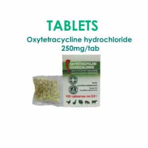 oxytetracycline hydrochloride - 250 mg tablets