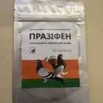 praziquantel, fenbendazole anthelmintic tabs for pigeons